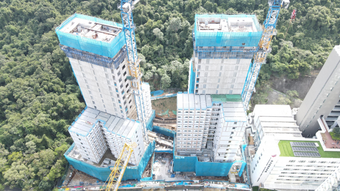 HKU Wong Chuk Hang Student Residence Site – Outstanding MiC Project